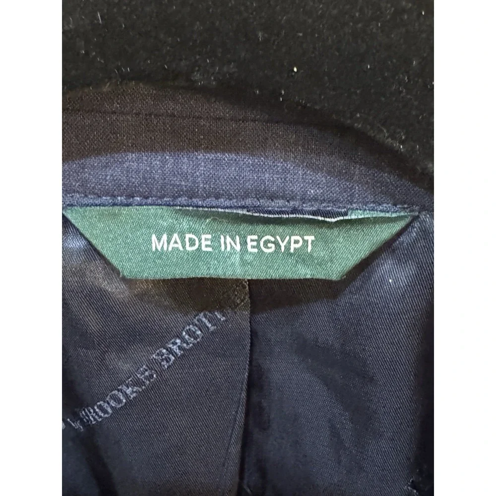 B BY Brooks Brothers Mens Classic Wool Blend Jacket NAVY  Size 42S